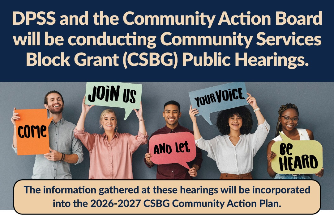 Image brochure for the 5th District Public Hearing. Detailed information about the brochure can be found below on this website.