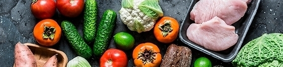 An assortment of fresh ingredients