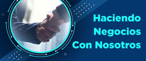 Haciendo Negociod Con Nosotros dos manos temblando